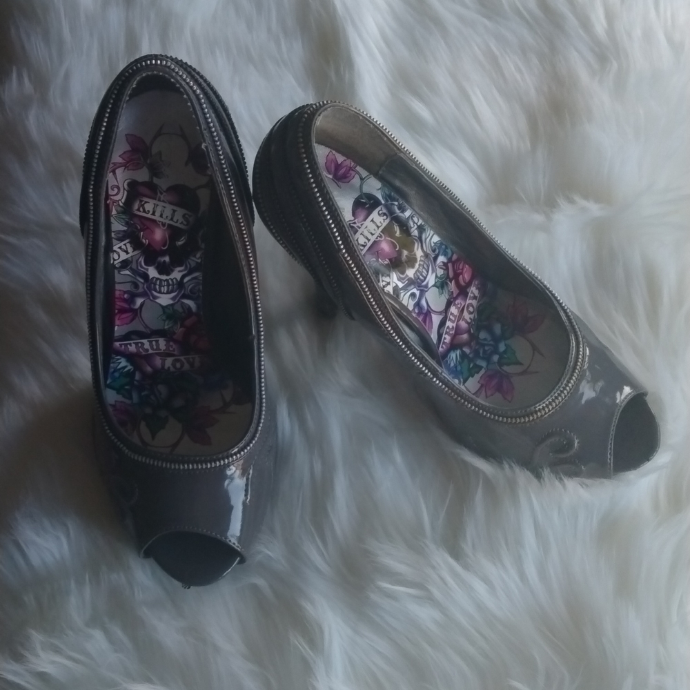 Ed Hardy High Heel Shoes